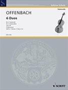 6 Duos Op. 50 Vol. 2: Nos. 4-6 by Offenbach Jacques for