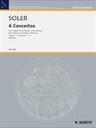Six Concertos Volume 1 by Soler for 2 Organ 4 Hands