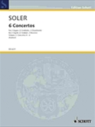 Six Concertos Volume 2 by Soler for 2 Organ 4 Hands