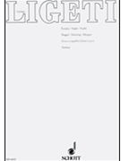 Night And Morning by Ligeti Gyorgy for SATB divisi a cappella