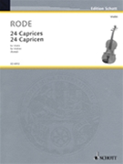 24 Caprices in the form of Etudes in all 24 Keys by Rode Pierre for