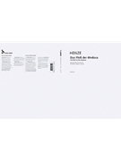 The Raft Of The Medusa by Henze Hans Werner for Vocal Score