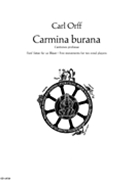 Carmina Burana 5 Mvts For 10 Winds by Orff Carl - Wanek Friedrich K - Score for Score