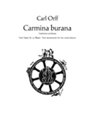 Carmina Burana 5 Mvts For 10 Winds by Orff Carl - Wanek Friedrich K - Parts for Woodwind Choir