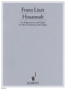 Hosannah by Liszt Franz - Schloemann - for Bass Trombone