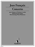 Guitar Concerto 1982 by Francaix Jean for