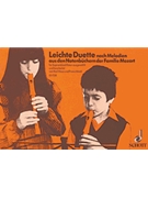 Leichte Duette Nach Melodien Notenb by Mozart Wolfgang Amadeus for
