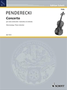 Concerto Per Viola Ed Orchestra by Penderecki Krzysztof for Viola and Piano