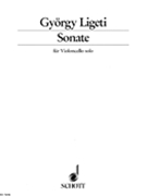 Cello Sonata by Ligeti Gyorgy for Cello