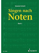 Singen Nach Noten 2 (vocal Studies) by Kolneder Walter for