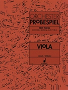 Test Pieces for Orchestral Auditions - Viola by Various - Jenisch Kurt - for Viola