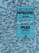 Test Pieces for Orchestral Auditions - Timpani/Percussion by Gschwendtner Hermann - Gschwendtner Ulrich - for Percussion Orchestral Excerpt