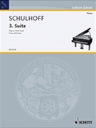 Suite 3 Piano Left Hand by Schulhoff Erwin for