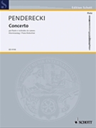 Concerto for Flute and Orchestra by Penderecki Krzysztof for Flute and Piano