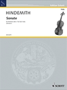 Sonate (1937) by Hindemith Paul for Viola and Piano