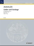 Lieder und Gesänge Book 1 by Mahler Gustav for
