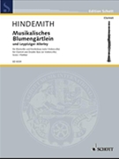 Musikalisches Blumengartlein by Hindemith Paul for Clarinet w/str