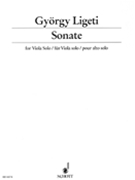 Sonata (1991-1994) by Ligeti Gyorgy for Viola
