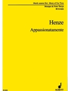 Appassionatamente Score by Henze Hans Werner for