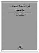 Sonata Piano 4 Hands by Szelenyi Istvan for