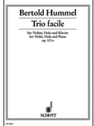 Trio Facile Op. 101a by Hummel Bertold for