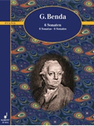 Sonata In E-flat Major by Benda - Ruf Hugo - for 1 Piano 4 Hands