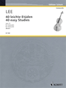 40 Easy Studies Op. 70 by Lee Sebastian - Becker Hugo - for Cello