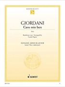 Caro Mio Ben by Giordani Tommaso - Papini Guido - for Medium Voice