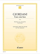 Caro Mio Ben by Giordani Tommaso - Papini Guido - for Low Voice