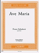 Ave Maria Op. 52 No. 6 (D 839) by Schubert Franz - Messchaert-Martienss - for High Voice
