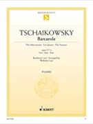 The Seasons No. 6: June Op. 37 No. 2 by Tchaikovsky Pyotr Ilyich - Wilhelm Lutz - for