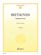 Andante Favori W0057 by Beethoven Ludwig van for Piano