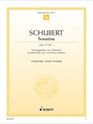Sonatina in D Major Op. 137 No. 1 D. 384 by Schubert Franz - Schroter Heinz - for
