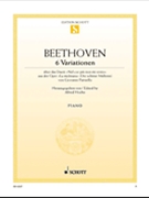 6 Variations in G Major Nel cor più non mi sento by Beethoven Ludwig van - Hoehn Alfred - for