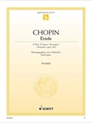 Etude in E Major Op. 10 No. 3 Tristesse by Chopin Frederic - Sauer Emil - for