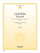 Tarantella by Chopin Frederic - Sauer - for Piano
