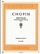 Berceuse in D-flat Major Op. 57 by Chopin Frederic - Sauer Emil - for