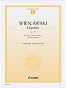 Legende by Wieniawski Henri - Wilhelmj August - for Violin