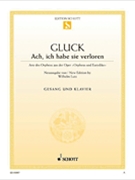 Ach ich habe sie verloren by Gluck Christoph Willibald - Wilhelm Lutz - for Mezzo-Soprano