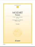 Sonata No. 10 in C Major KV 330 by Mozart Wolfgang Amadeus - Walter GeorgII - for