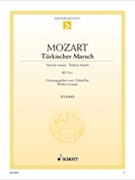 Turkish March from Sonata KV 331 by Mozart Wolfgang Amadeus - GeorgII Walter - for Piano