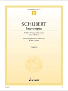 Impromptu No 2 in A-flat Major Op. posth. 142 D 935/2 by Schubert Franz - Walter GeorgII - for