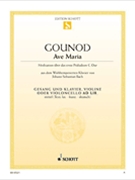 Ave Maria Medium Voice by Gounod Charles for