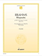 Rhapsody in G Minor Op. 79 No. 2 by Brahms Johannes - Willi Draths - for
