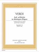 Auf schlürfet in durstigen Zügen by Verdi Giuseppe - Lutz Wilhelm - for Tenor