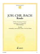 Rondo in F Major by Bach Johann Christoph Friedrich - Willy Rehberg - for