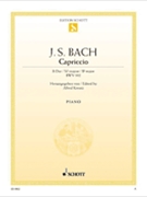 Capriccio in B-flat Major The Departure BWV 992 by Bach Johann Sebastian - Kreutz Alfred - for