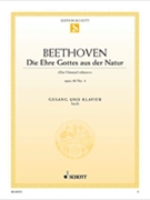 Die Ehre Gottes in der Natur by for High Voice
