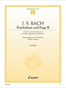Prelude and Fugue No. 2 in C Minor by Bach Johann Sebastian - Walter GeorgII - for Piano