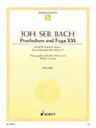 Prelude and Fugue No. 21 in B Major by Bach Johann Sebastian - Walter GeorgII - for